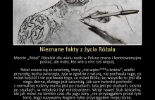 Nieznane fakty z życia Różala