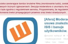 Oświadczenie wkp.pl do znaleziska Moderacja usuwa znaleziska o ISIS i banuje..