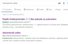 Google reklamuje przestępców sprzedających duplikaty dowodów osobistych