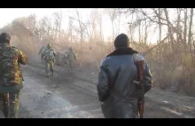 Pijany żołnierz w armii ukrainskiej