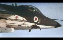 Zestrzelenie trzech argentyńskich Mirage III przez Harriery brytyjskie podczas..