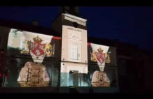 Video Mapping na 600-lecie nadania praw miejskich Łomży