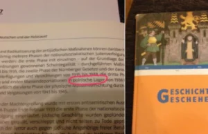 Bezczelne kłamstwo w niemieckim podręczniku! Tak uczą tam historii