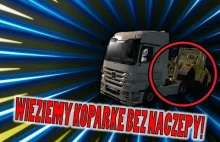 Wieziemy koparke bez naczepy w ETS2, wbijaj :)