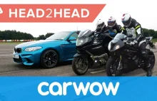 Sportowe BMW M2 kontra turystyczny motocykl?