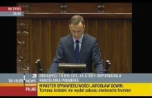 Wystąpienie Andrzeja Dudy w Sejmie (2012-09-27)