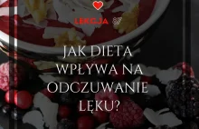 Jak dieta wpływa na odczuwanie i intensywność lęku?