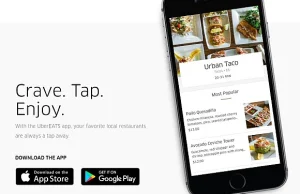 UberEats wkrótce zawita do Polski - jedzenie z dowozem