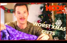 Benedict Cumberbatch uczy pozytywnej reakcji na kiepskie prezenty