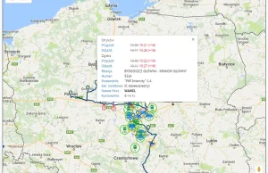 PKP pokazuje na żywo opóźnienia pociągów na internetowej mapie