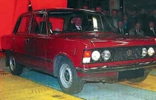 Ostatni egzemplarz Fiata 125p zjeżdża z linii produkcyjnej