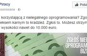 BSA w kraju bez kultury donosu namawia do zgłaszania piracących firm