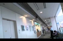 Sieć robotów szynowych w japońskim szpitalu