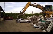 Złomowanie Mercedesa SLS AMG
