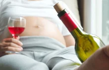 Kobiety w ciąży mogą pojawić się na butelkach z alkoholem