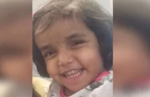 3-letnia Sherin nie zaginęła. Zakrztusiła się przez ojca, a ten ukrył jej ciało!