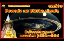 Dowody na Płaską Ziemię. Heliocentryzm to oszustwo...