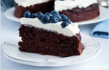 Ciasto czekoladowe z cukinią i kremem - I Love Bake