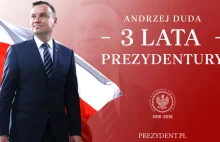Trzy lata prezydentury Andrzeja Dudy.