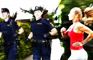 SZWECJA: Uzbrojeni policjanci będą towarzyszyć uprawiającym jogging