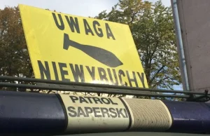 100-kilogramowy niewybuch w Szczecinie. Saperzy w akcji