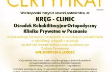 Kręg-Clinic - Klinika ortopedyczna - bóle kręgosłupa rehabilitacja - Poznań