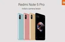 Pełna specyfikacja Xiaomi Redmi Note 5 oraz Redmi Note 5 Pro