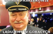 Lech Wałęsa podbija internety ( ͡° ͜ʖ ͡°)ﾉ⌐■-■