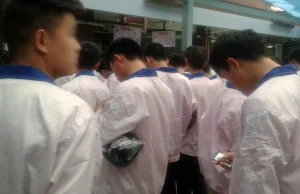 Fabryka iPhone w Chinach