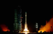 Chińska stacja kosmiczna Tiangong-1 spada na Ziemię.