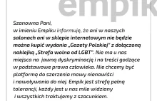 Empik wycofał ze sprzedaży Gazetę Polską z naklejką "Strefa wolna od LGBT"