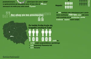 INFOgrafika - Najistotniejsze fakty o marihuanie.