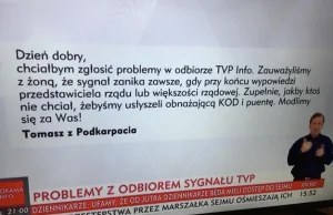ASZdziennik wkręcił TVP, pokazali absurdalnego mejla o zanikaniu sygnału
