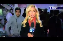 Reporterka TV zaatakowana podczas transmisji na żywo
