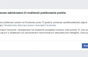 Facebook zablokował konto za umieszczenie zdjęcia żydowskiego rytuału religinego