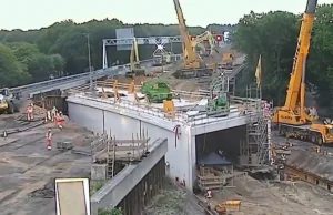 W Holandii budują przejazd pod mostem w 55 godzin! Time lapse.