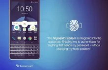 Rendery BB Mercury - ostatniego smartfona BlackBerry