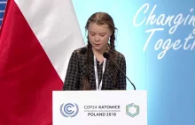 15 letnia Greta dała popalić politykom na szczycie klimatycznym.
