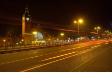 Gdańsk – ulice nocą