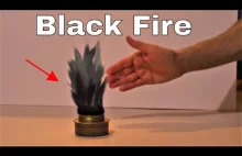 Niesamowity eksperyment faktycznie sprawia, że ogień staje się czarny