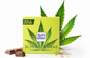 Konopna czekolada od Ritter Sport hitem. Sprzedali 10 ton w 48 godzin! -...