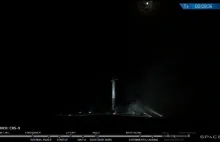 SpaceX kolejny raz wylądowało pierwszy stopień Falcona 9. Po raz drugi na lądzie