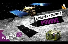 Sonda Hayabusa 2 pobrała próbki z asteroidy Ryugu.