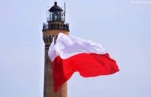 Największa na świecie flaga zawiśnie na latarni morskiej w Świnoujściu