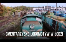 Cmentarzysko lokomotyw w Łodzi. Postapokaliptyczny obraz jak w Prypeci