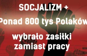 800 tys Polaków przeszło na socjal