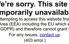 EU GDPR&ERROR 451: Reddit/r/gdpr - Blocked due to GDPR