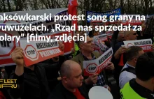 Taksówkarski protest song grany na wuwuzelach [filmy, zdjęcia]