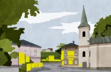 Wizualizacja miasta Cieszyn bez reklam