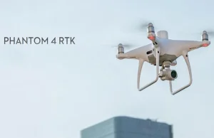 Nowy dron DJI z superdokładnym RTK! Szczegóły i cena nowego Phantoma 4 RTK.